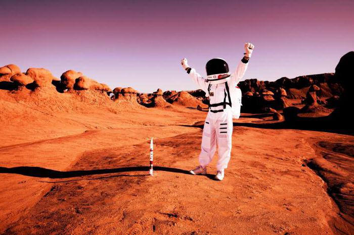 Seznam ciljev za kolonizacijo Marsa
