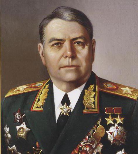 Gradov Nikita Borisovich Maresciallo dell'URSS