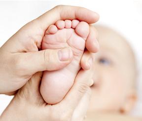 opuštajuća masaža za bebe