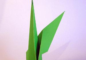 схема оригами лале