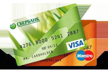 Visa ili „Mastercard“ „Sberbank“