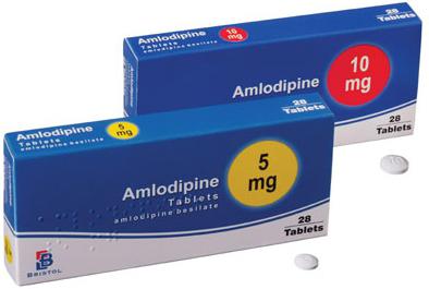 Amlodipinové tablety