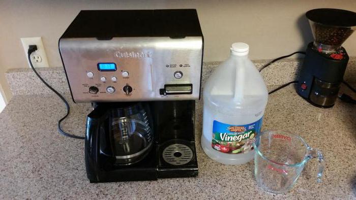 упутства за чишћење машине за кафу