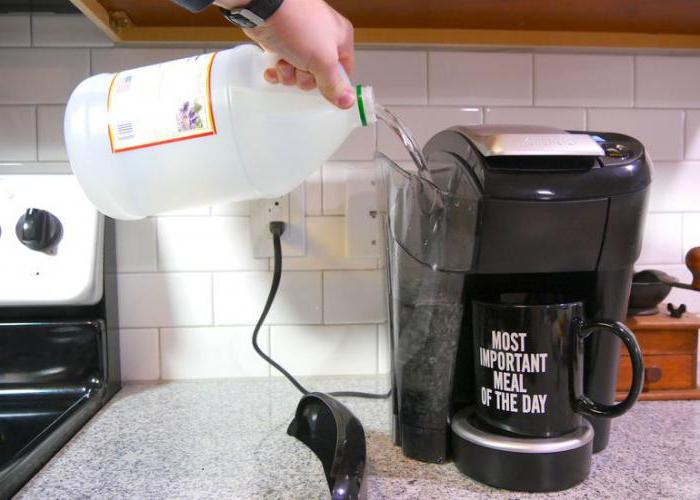 как да почистите кафе-машината