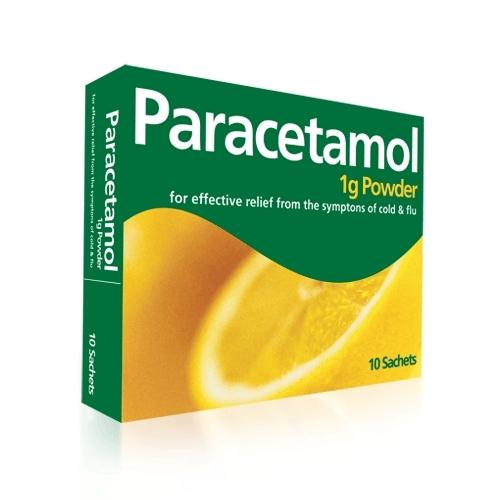 instrukce paracetamolu
