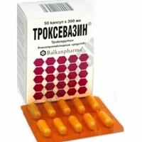 instrukce troksevazin tablety