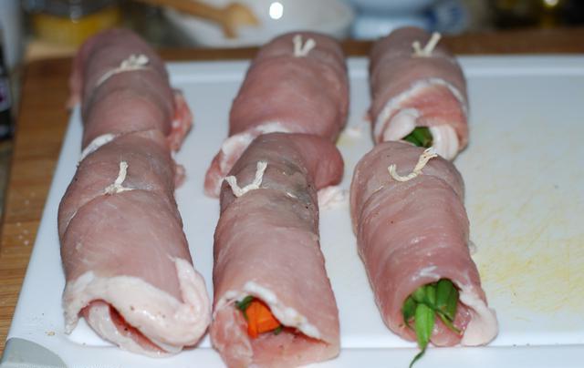 kako kuhati svinjske prste punjene