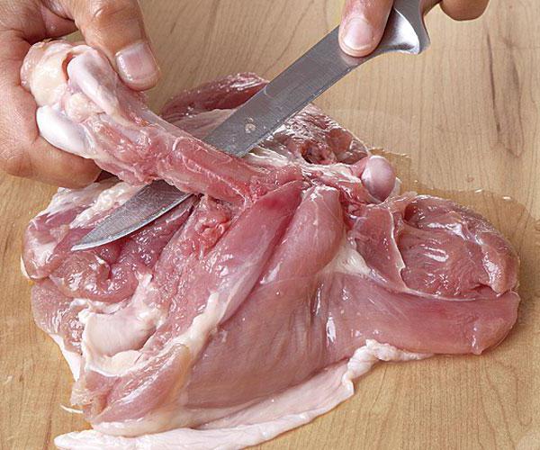 нож за обезкостяване на месо
