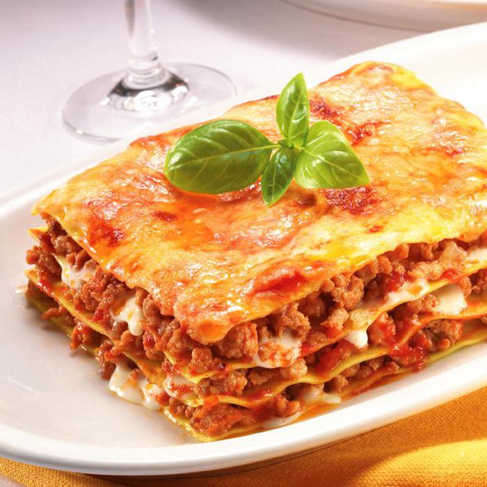 klasická lasagna