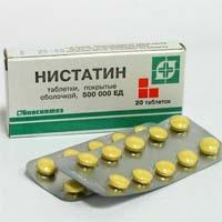 tablety nystatinu