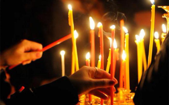 prižgite pogrebne sveče
