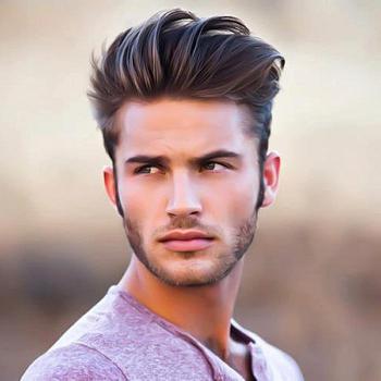 Muške frizure za fotografiju srednje kose
