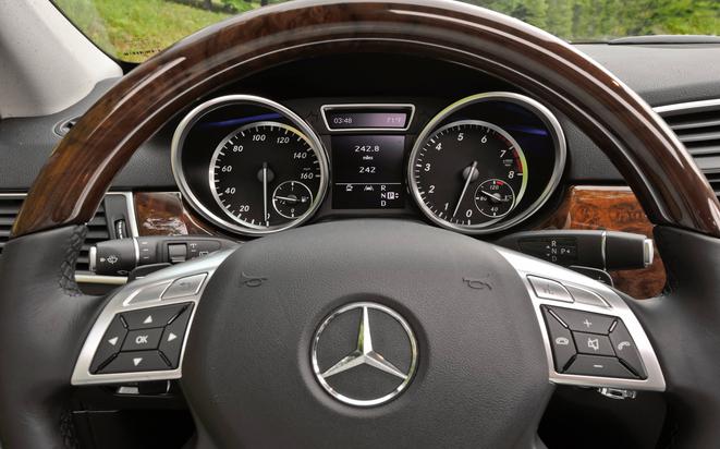 Mercedes 350 ml con chilometraggio