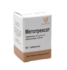 methotrexátu pro revmatoidní artritidu