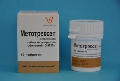 methotrexátové pilulky