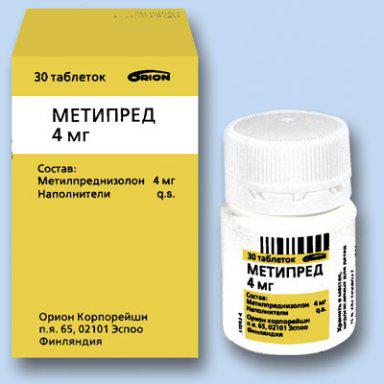 Метипред таблет