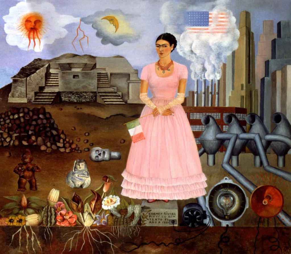 Autoportret na granicy Meksyku ze Stanami Zjednoczonymi