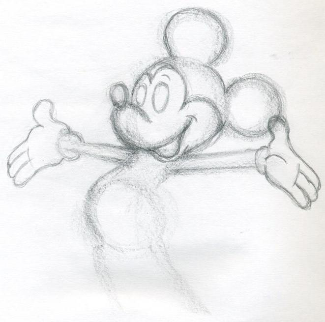 Мики Маус как да рисува