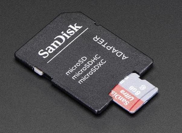 micro SD paměťové karty