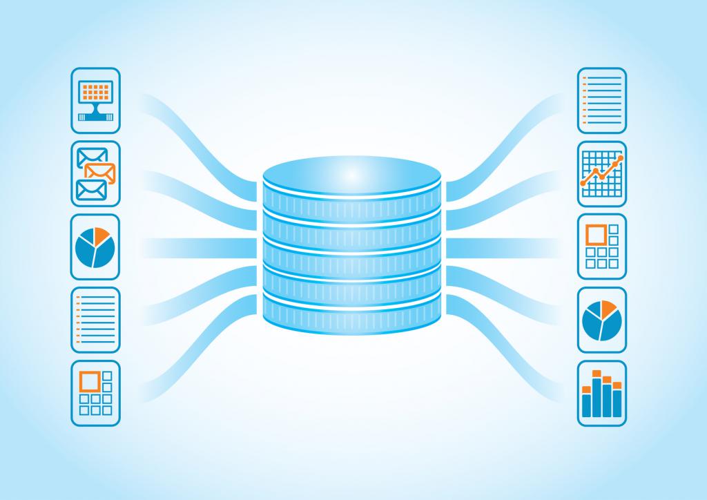 Collegamenti e oggetti del database