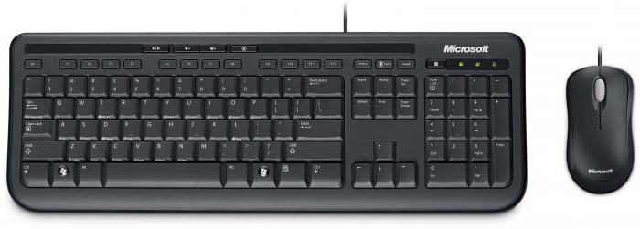 bezdrátová klávesnice společnosti Microsoft
