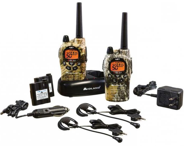 walkie talkie gxt 1050