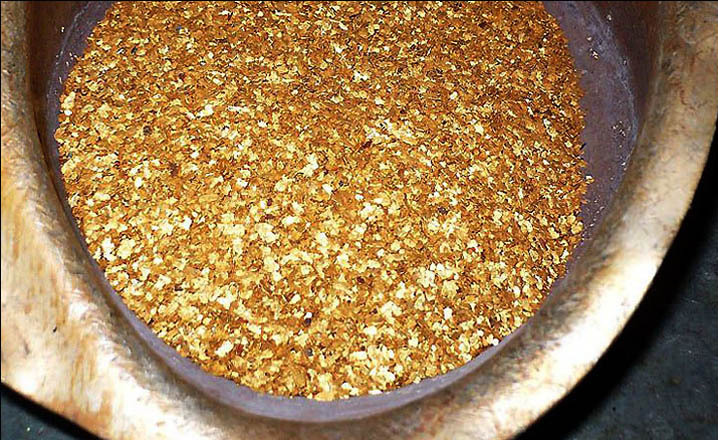 placer gold