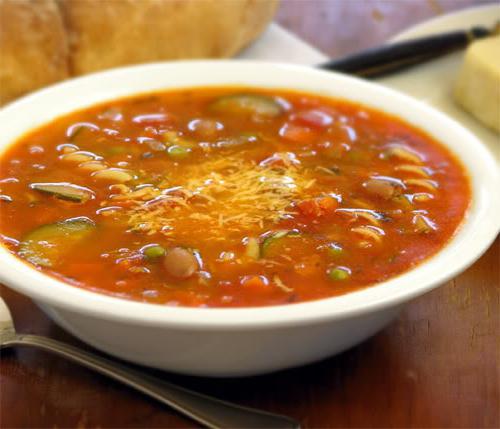 zuppa classica di minestrone
