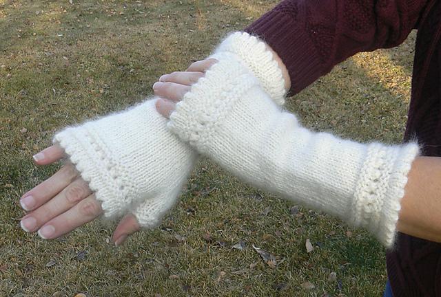 ажурна ръкавици плетене схема на плетене