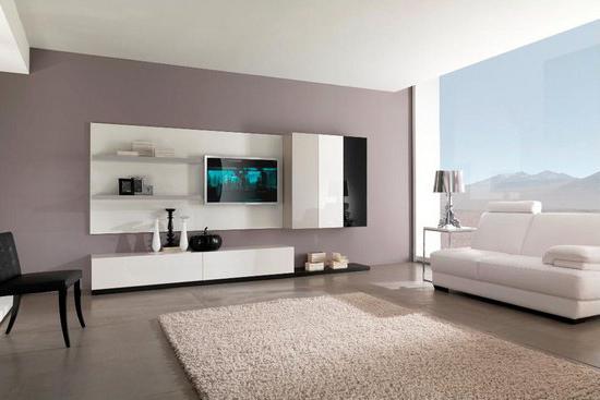 design obývacího pokoje v moderním stylu 18 m²