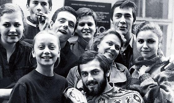 Alexander Mokhov i jego koledzy studenci
