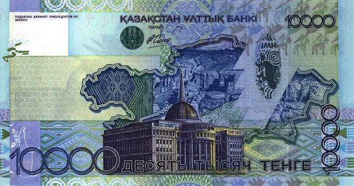 Kazachski tenge kurs wymiany do rubla