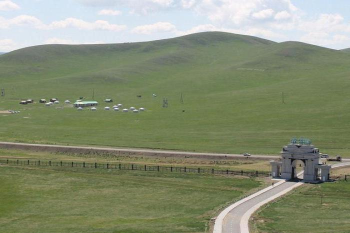 Genghis Khan v Mongoliji spomin, kako priti