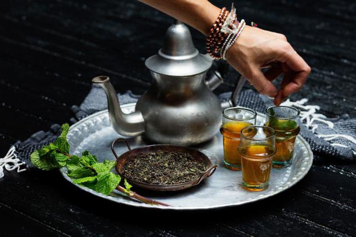 Marocký čajový recept