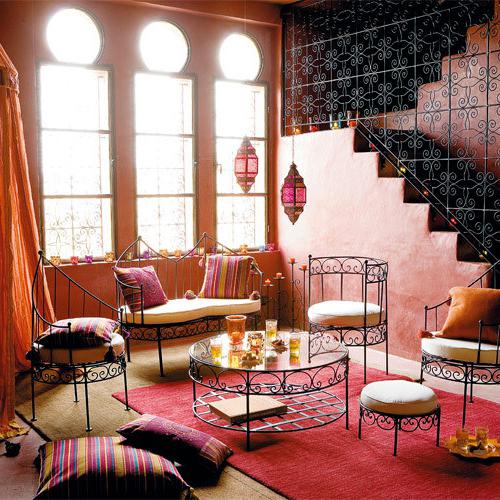 Марокански стил в интериора