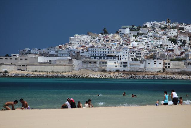 Počitek v pregledih v Tangerju Maroko