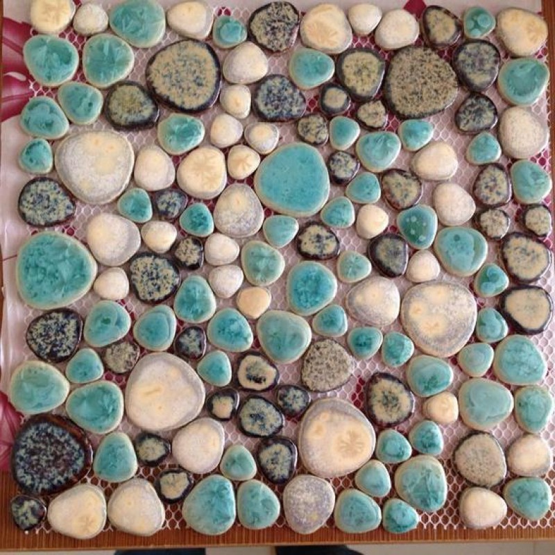 Tecnica di fare mosaico di pietre