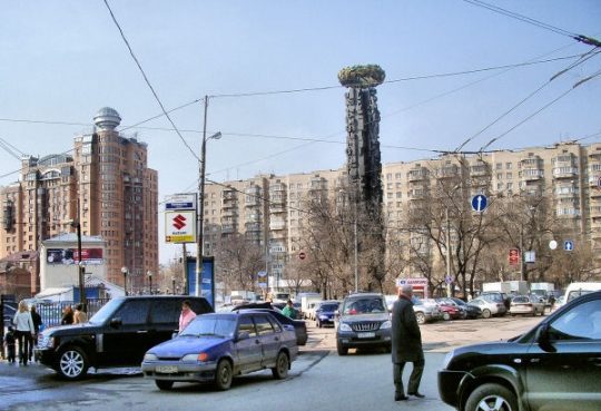Tishinskaya площад сега