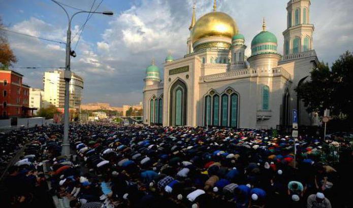 Adresa džamije u moskovskoj katedrali