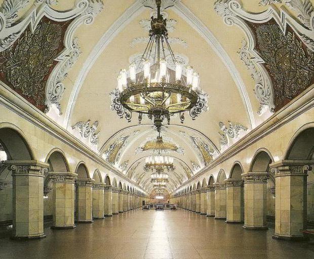 Željeznica u listopadu u Moskvi
