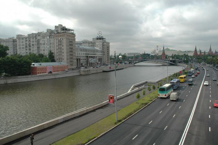 Fotografija rijeke Moskva