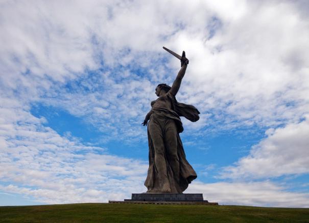Monumento della madre patria a Volgograd