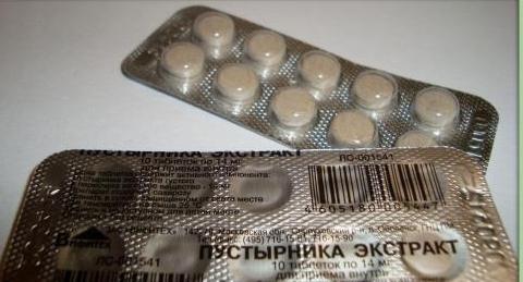 motherwort v tabletách