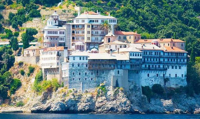 Athos Greece Monastery