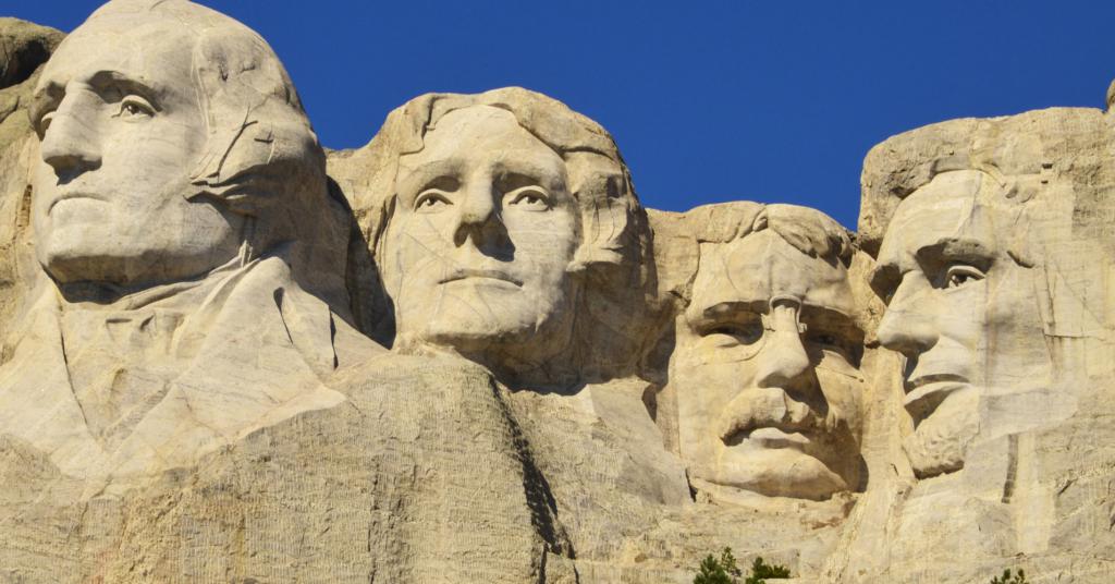 Doprsni kipi predsednikov v Združenih državah