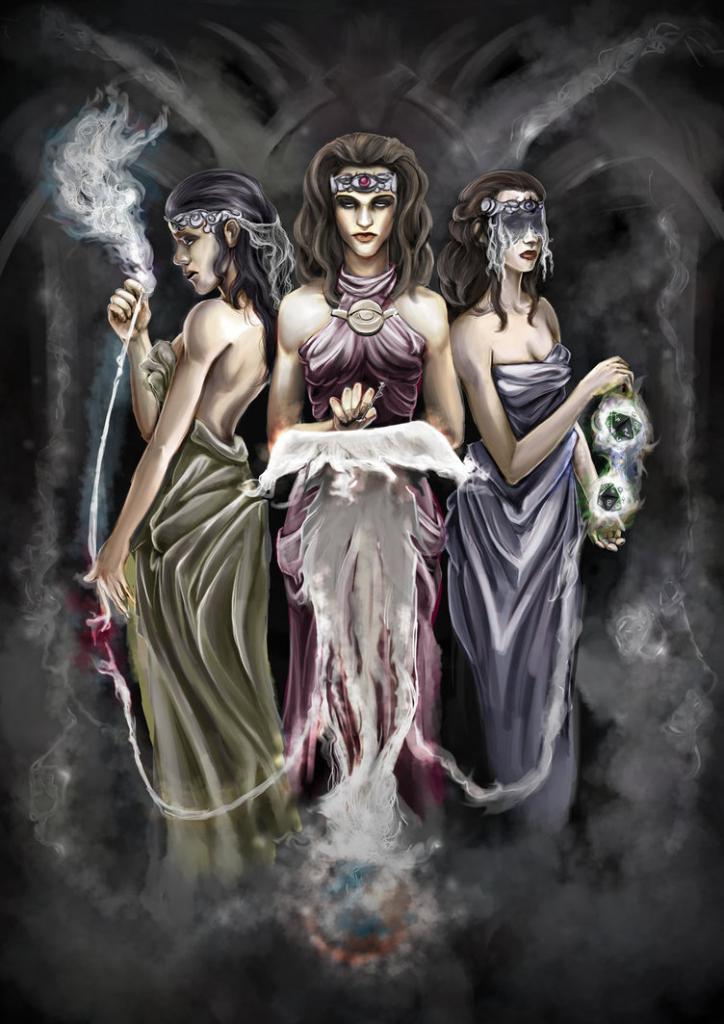 Богинята на съдбата - Мойра