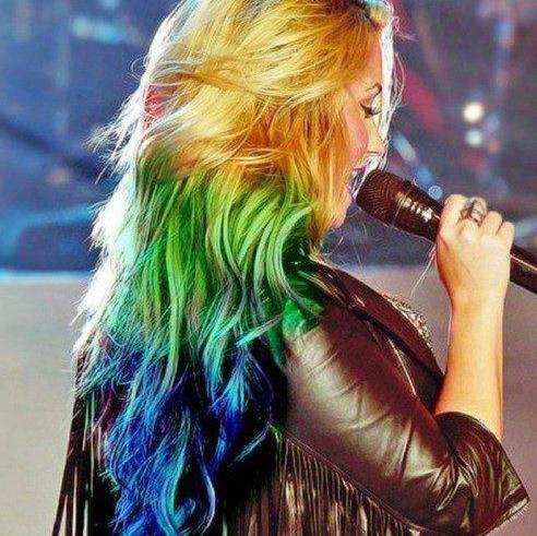 kolorowy barwnik do włosów