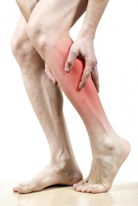 mišični krč v nogi