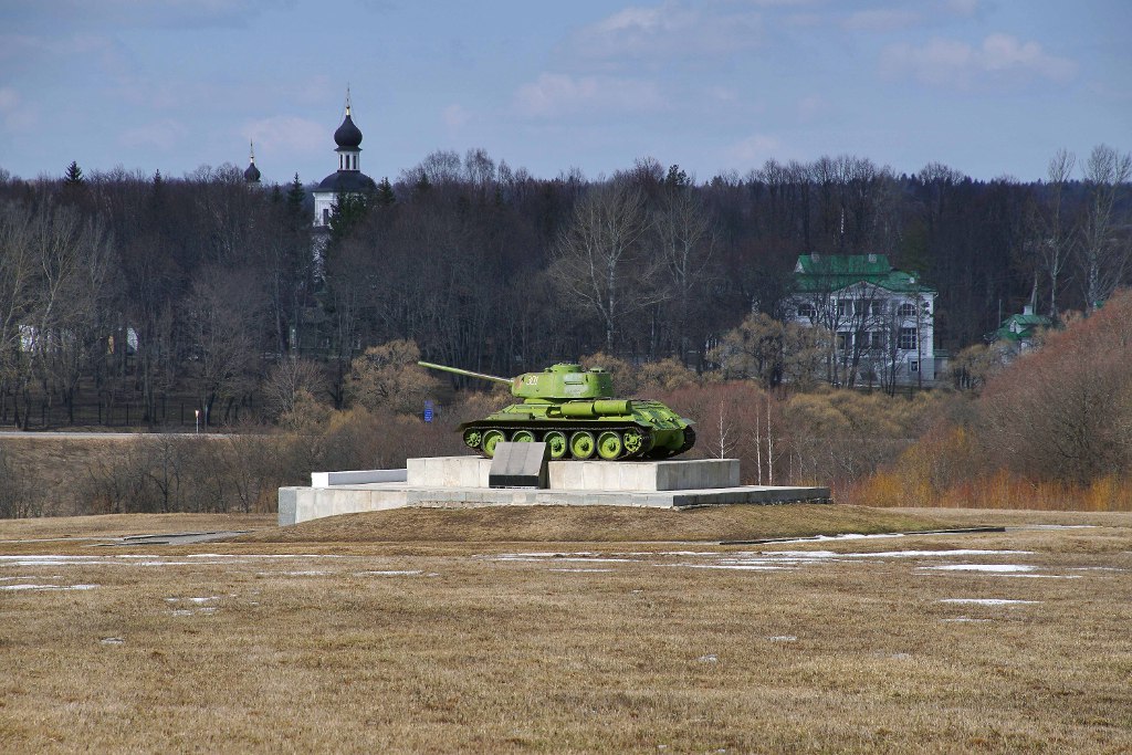 památník na poli Borodino