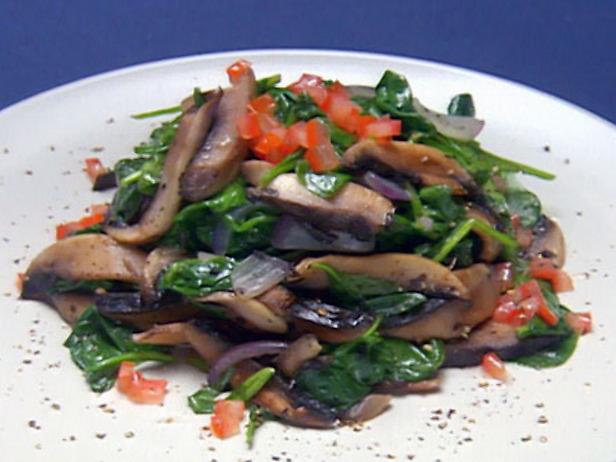 salátové recepty s houbami